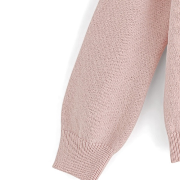 NWT GRL Ribbon Knit Top - Pink Jirai Kei Liz Lisa Ank Rouge Japanese Gyaru - Picture 5 of 5